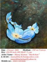 Yes - Flower 027 - Oil On Canvas